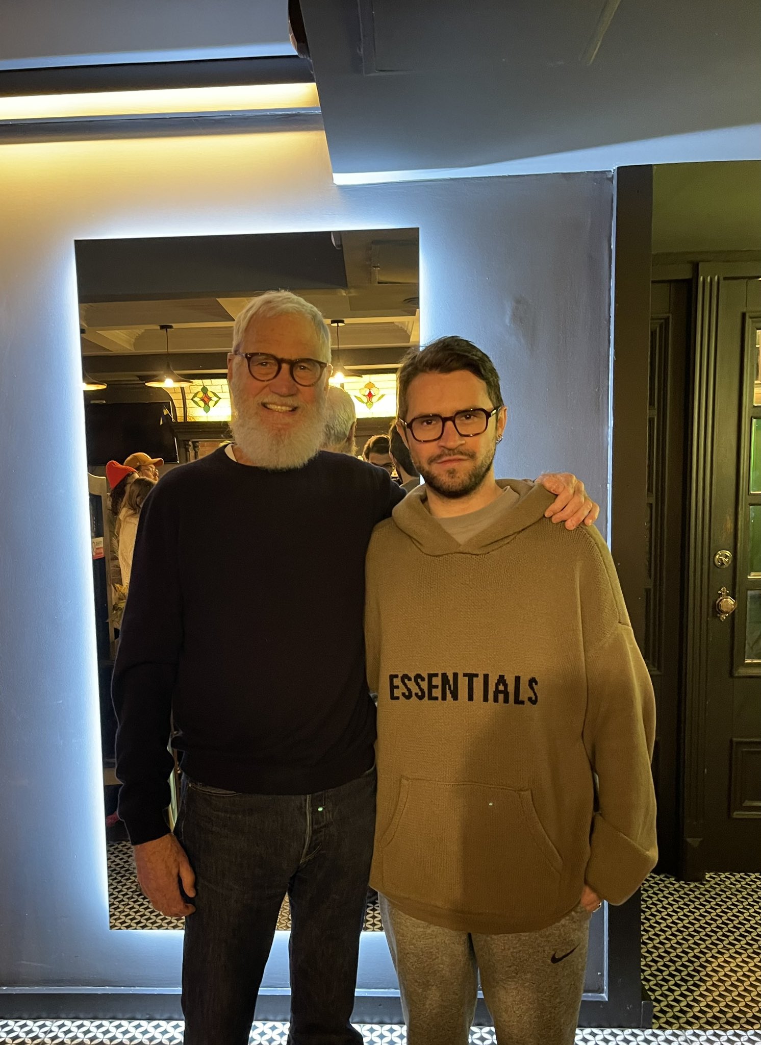 Киев посетил американский юморист Дэвид Леттерман.