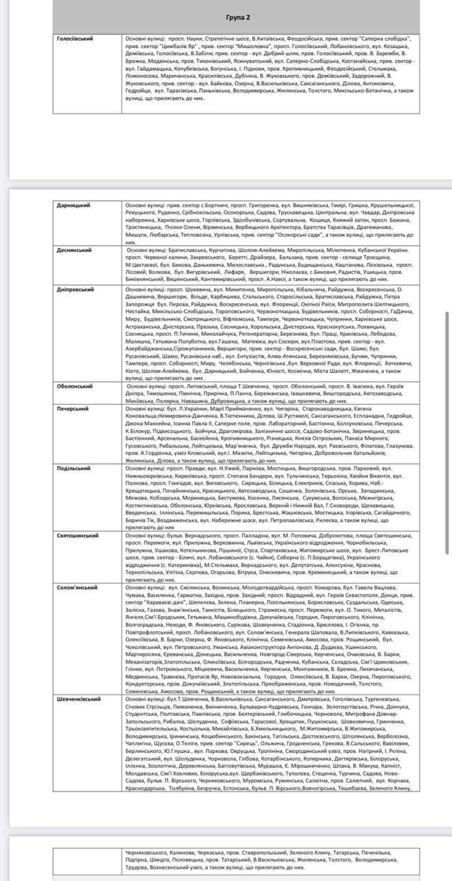 Коли у Києві та області можуть відключити електроенергію: графік.