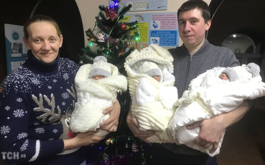Киевлянка, родившая тройню на Новый год, рассказала, как чувствуют себя дети. || Фото: tsn.ua