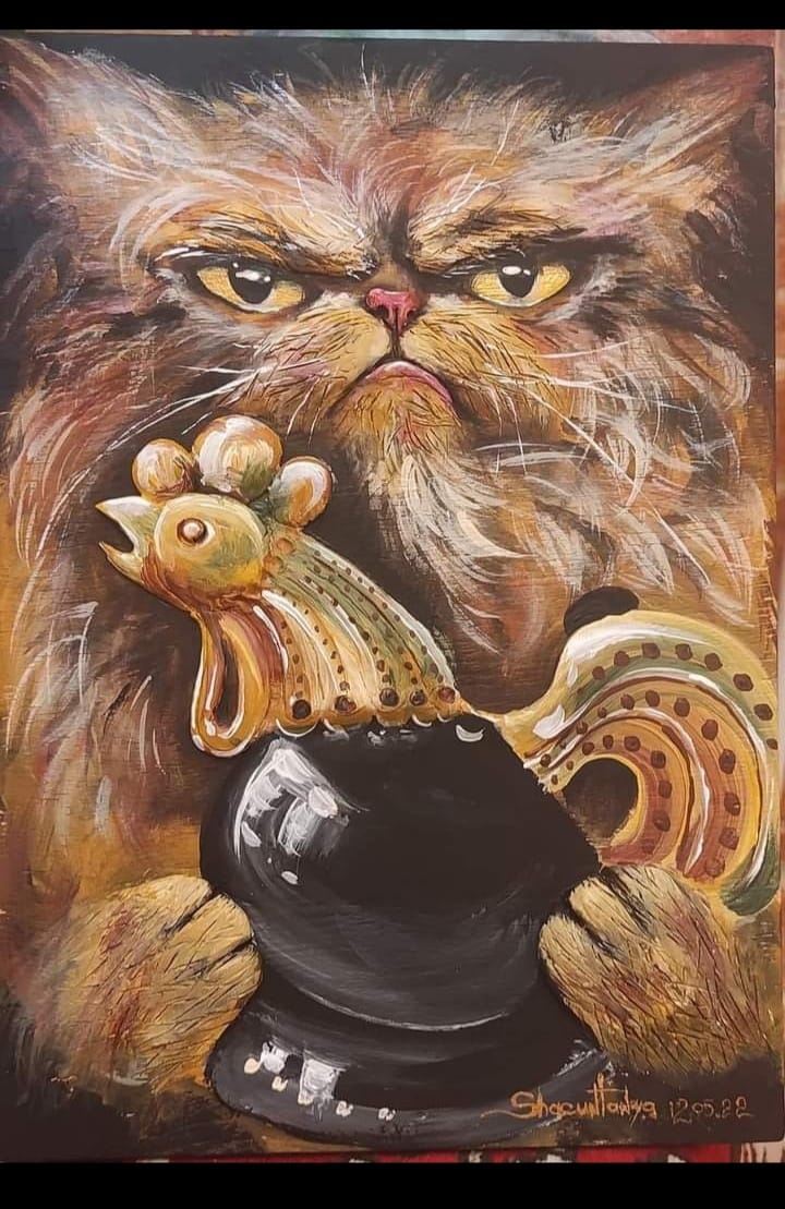 В Бородянке предлагается сделать мурал с известной кошкой.