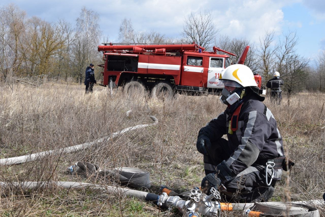 У Чорнобильській зоні почалася масштабна пожежа.