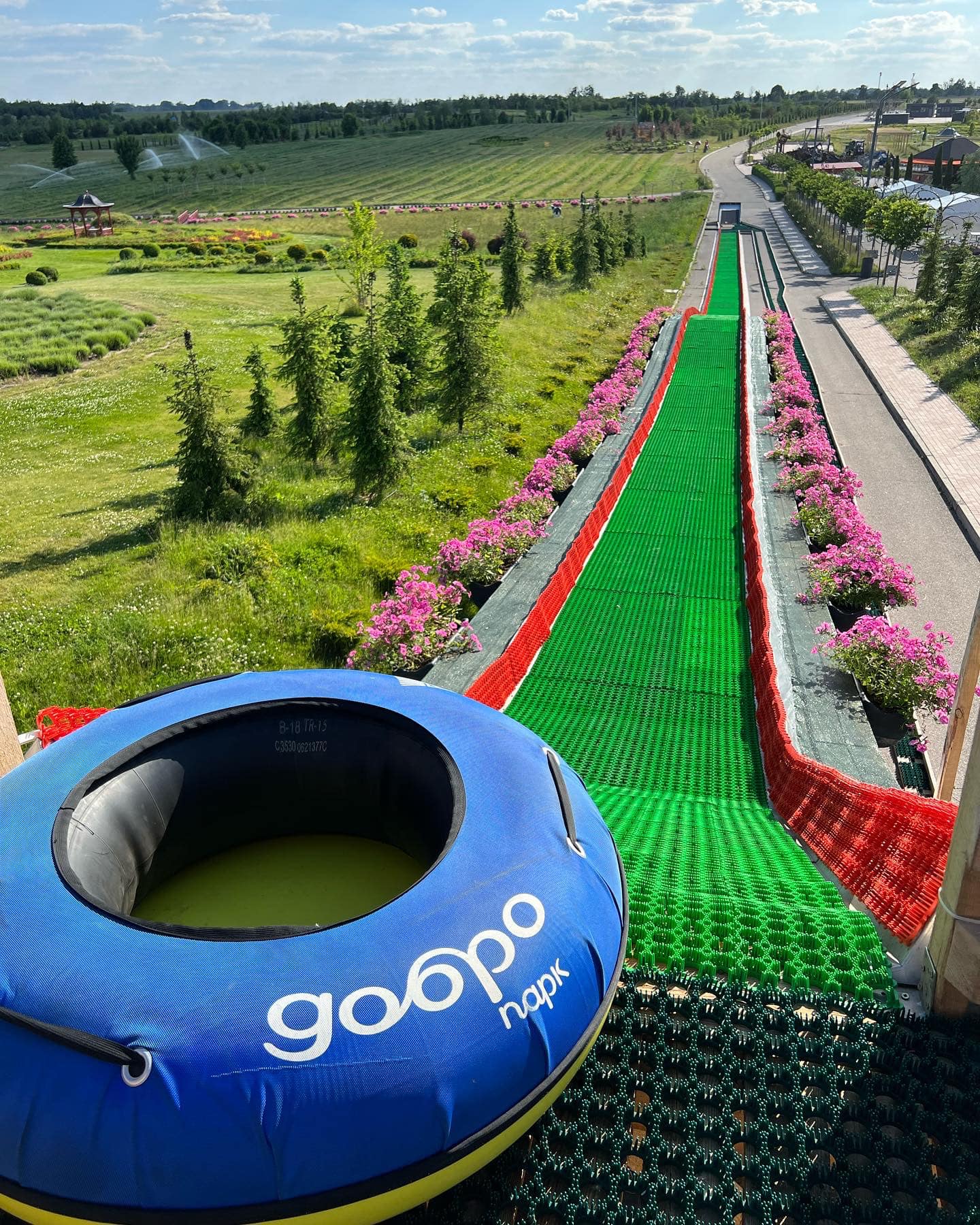 В "Добропарке" начнут работать детские развлечения и локации с цветами.