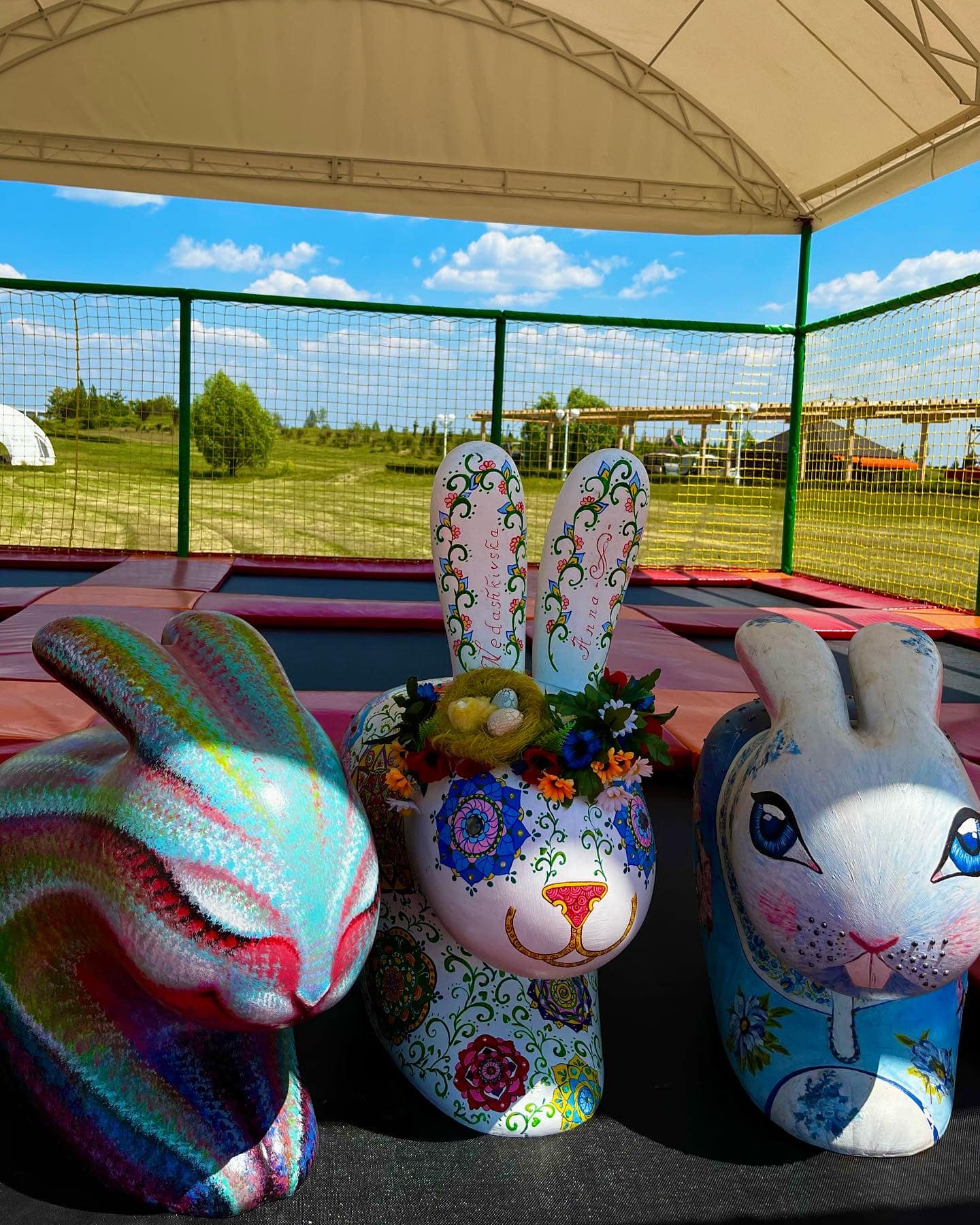 В "Добропарке" начнут работать детские развлечения и локации с цветами.