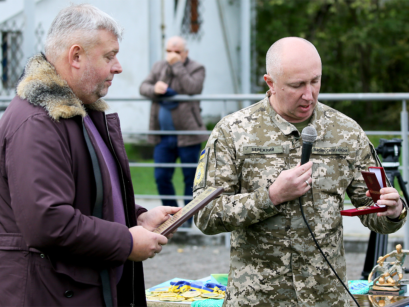 Григорий Козловский получил почетную награду от ВСУ.