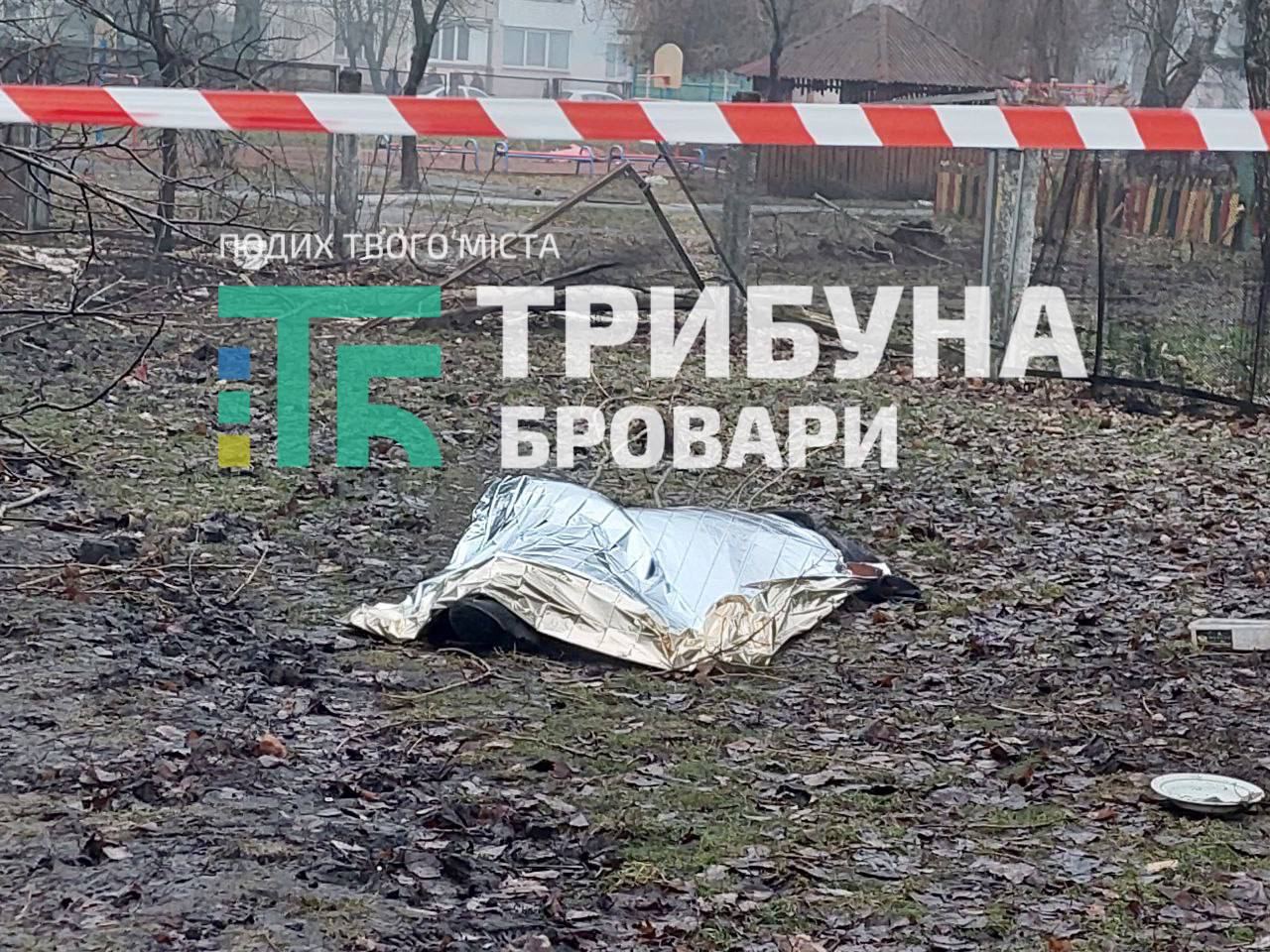 У Броварах упав вертоліт: перші подробиці та фото.