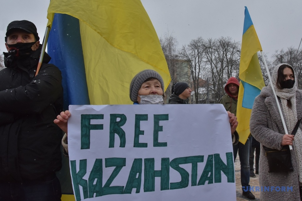 В Киеве прошла акция "Скажи Путину Нет"