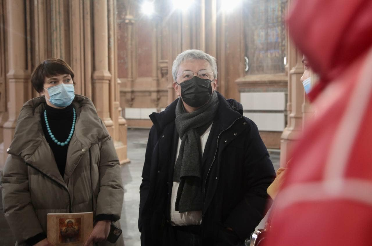 Как выглядит костел Святого Николая после проведения противоаварийных работ.