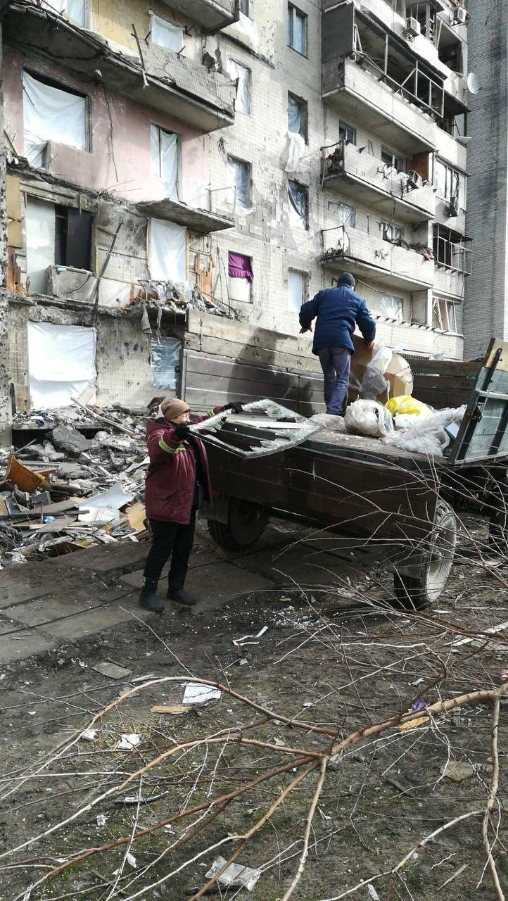 С начала войны в Киеве было повреждено 70 жилых домов.