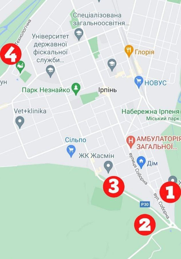 Авто, которые стояли у моста через реку Ирпень, перевезли на городские парковки (Обновлено) фото 1