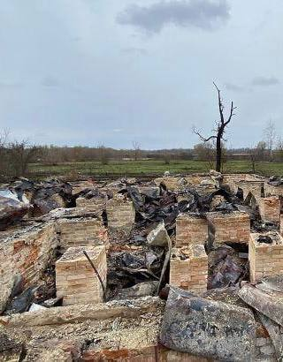 В Киевской области оккупанты уничтожили храм с уникальными иконами.