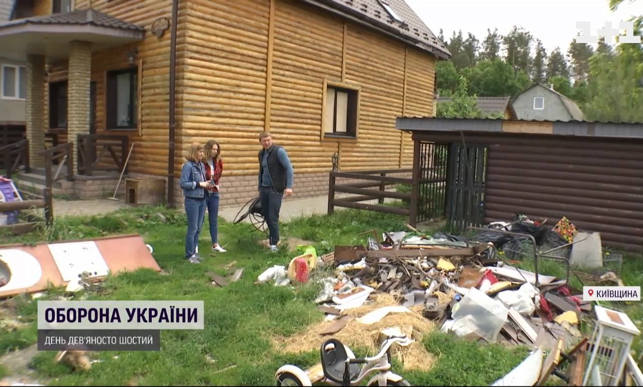 На Київщині подружжя понад місяць жило в окупації на власній фермі.