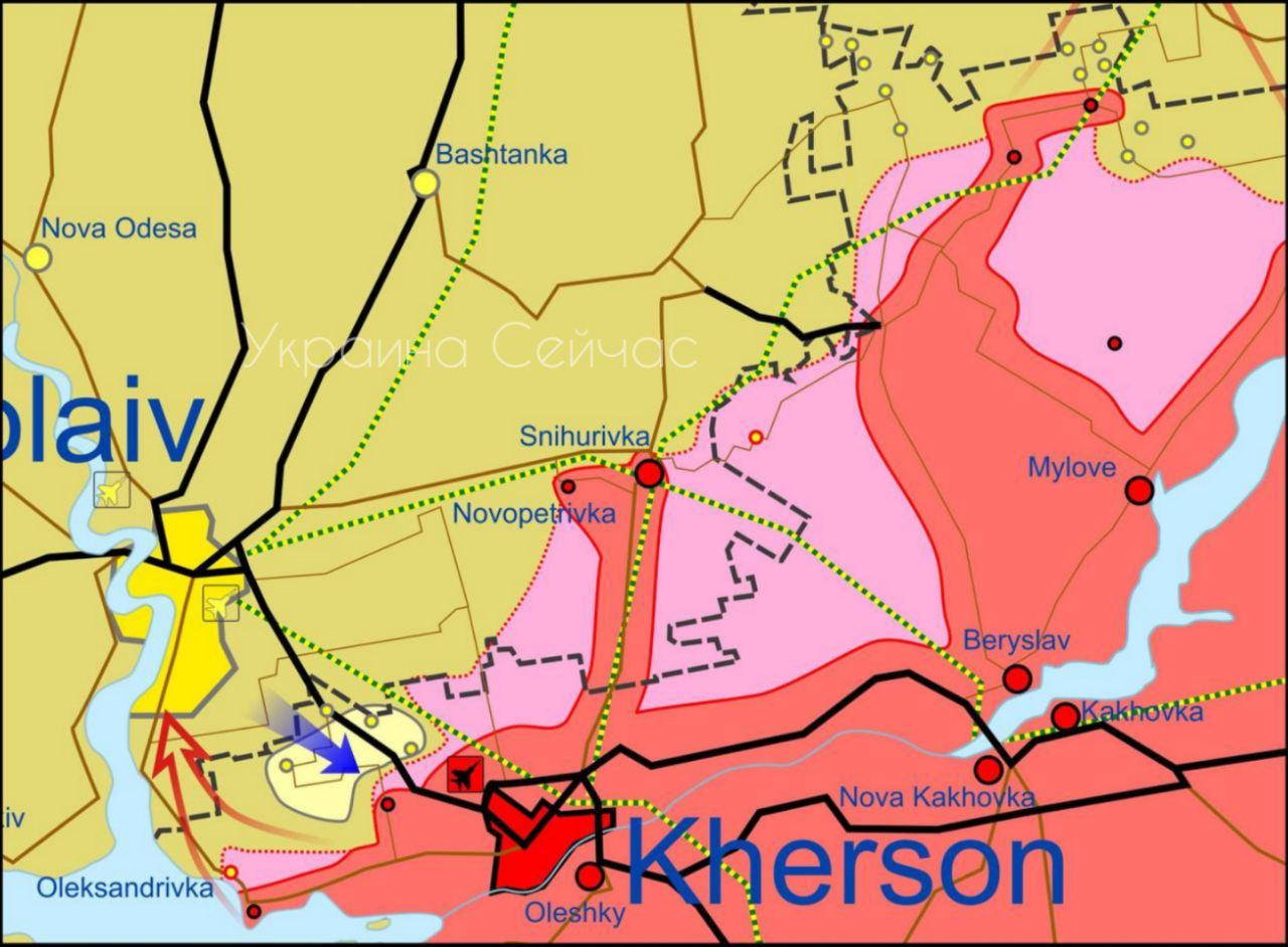 Мапа бойових дій в Україні 26 квітня.