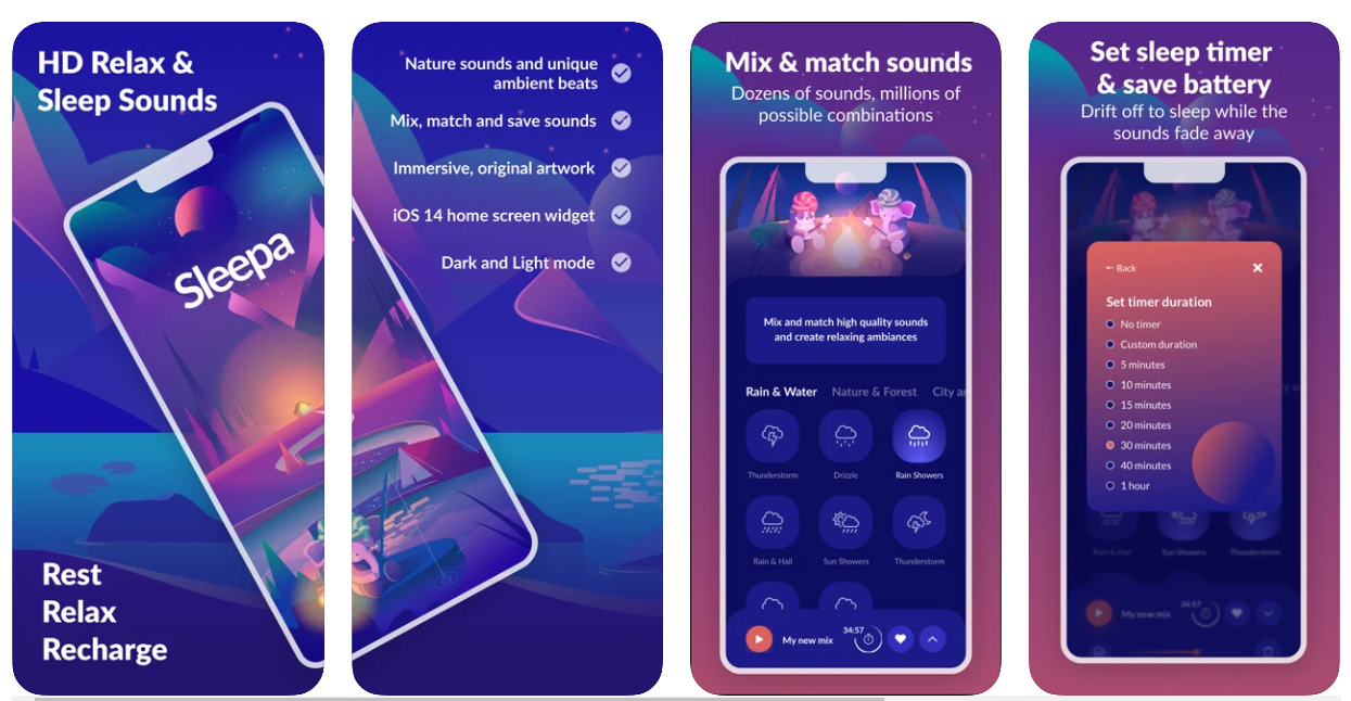 Sleepo: розслаблення та сон