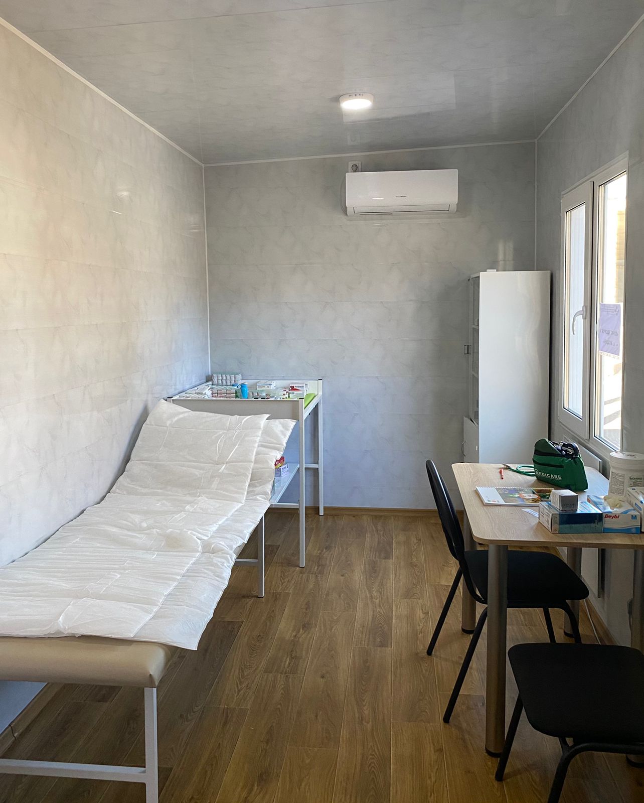 В Киевской области появился первый мобильный "пункт здоровья". Фото: МОЗ