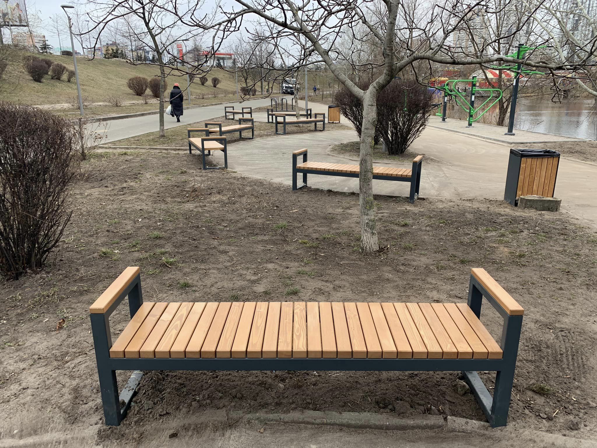 Парк "Позняки" в Киеве. Фото: Дарницкая РГА 