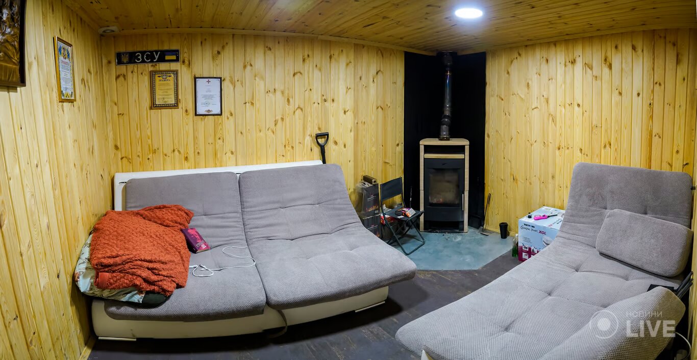 На Київщині чоловік власноруч побудував укриття -