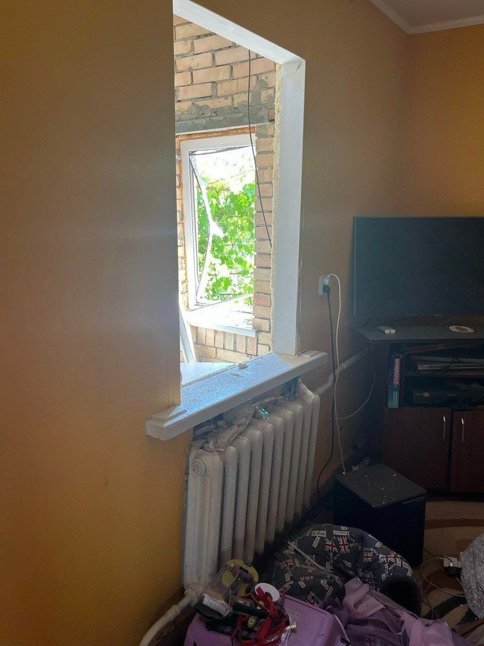 Последствия повреждений в доме Виктории Суско &ndash;