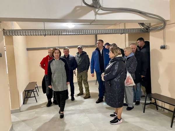 На Троєщині відкрили оновлене укриття з Самчиківським розписом -