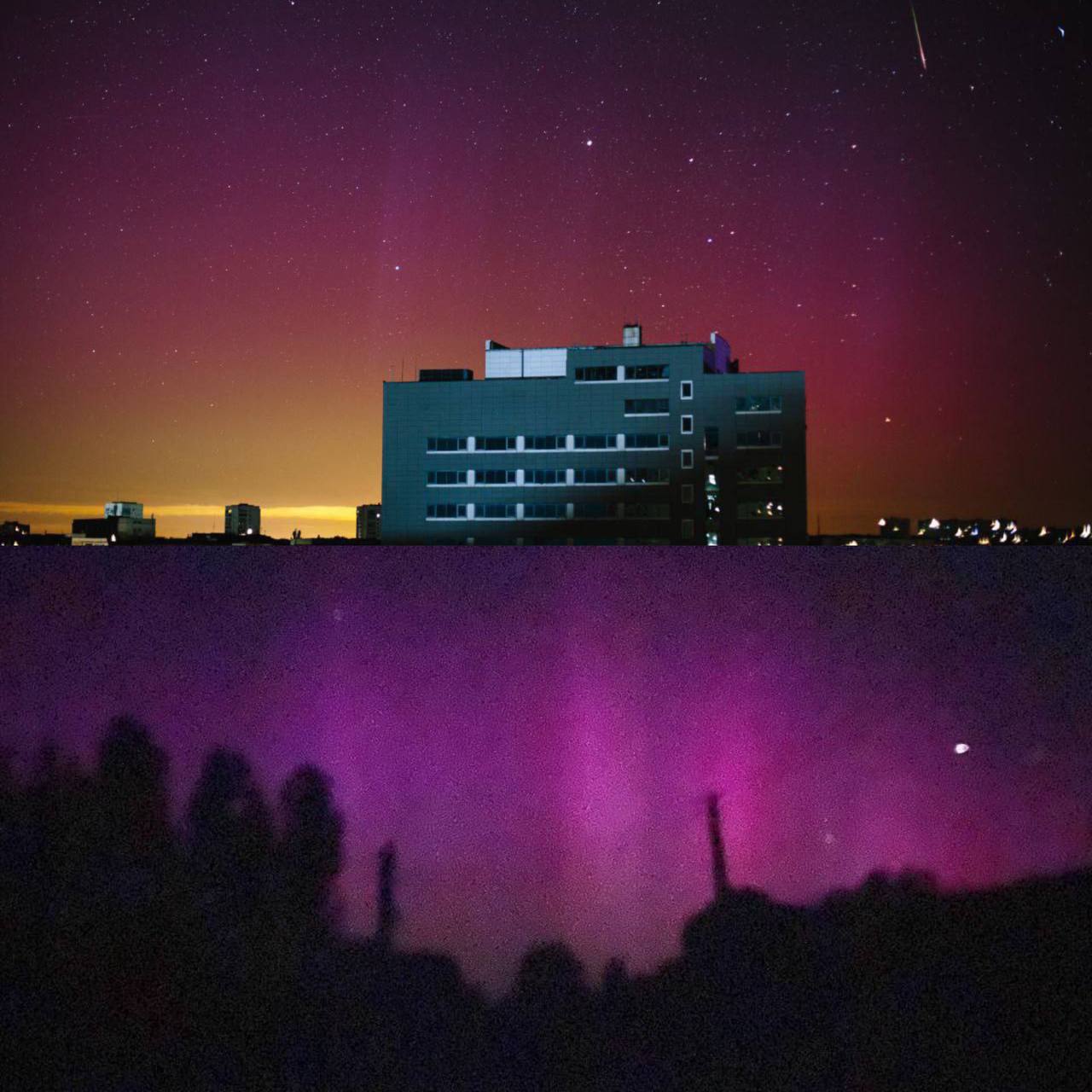 Над Україною спостерігали полярне сяйво