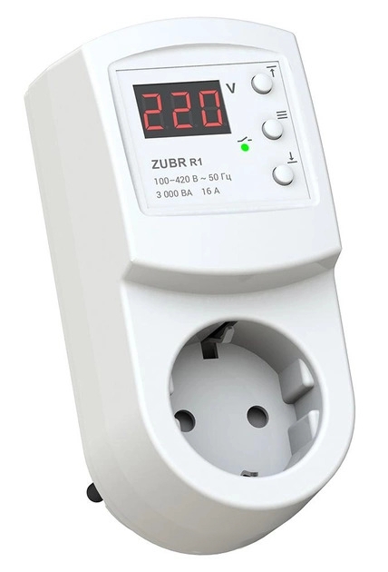 Розеточное реле напряжения: