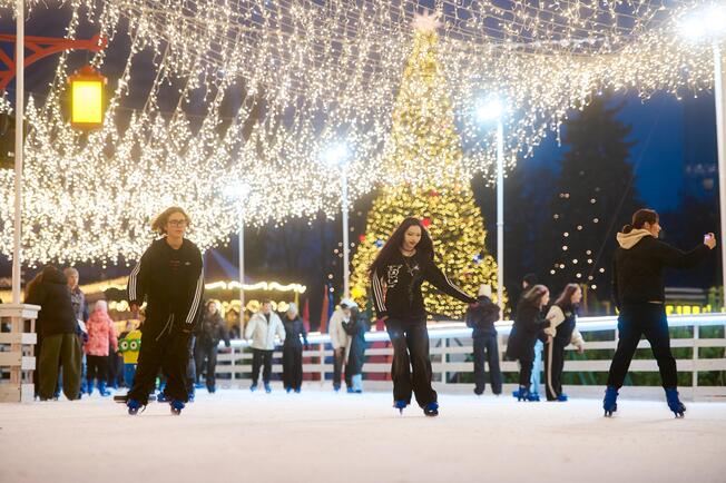 Найбільша ковзанка й Резиденція Санти, масштабні світлові інсталяції та фотозони: де шукати дива на "Зимовій країні" на ВДНГ фото 2 1