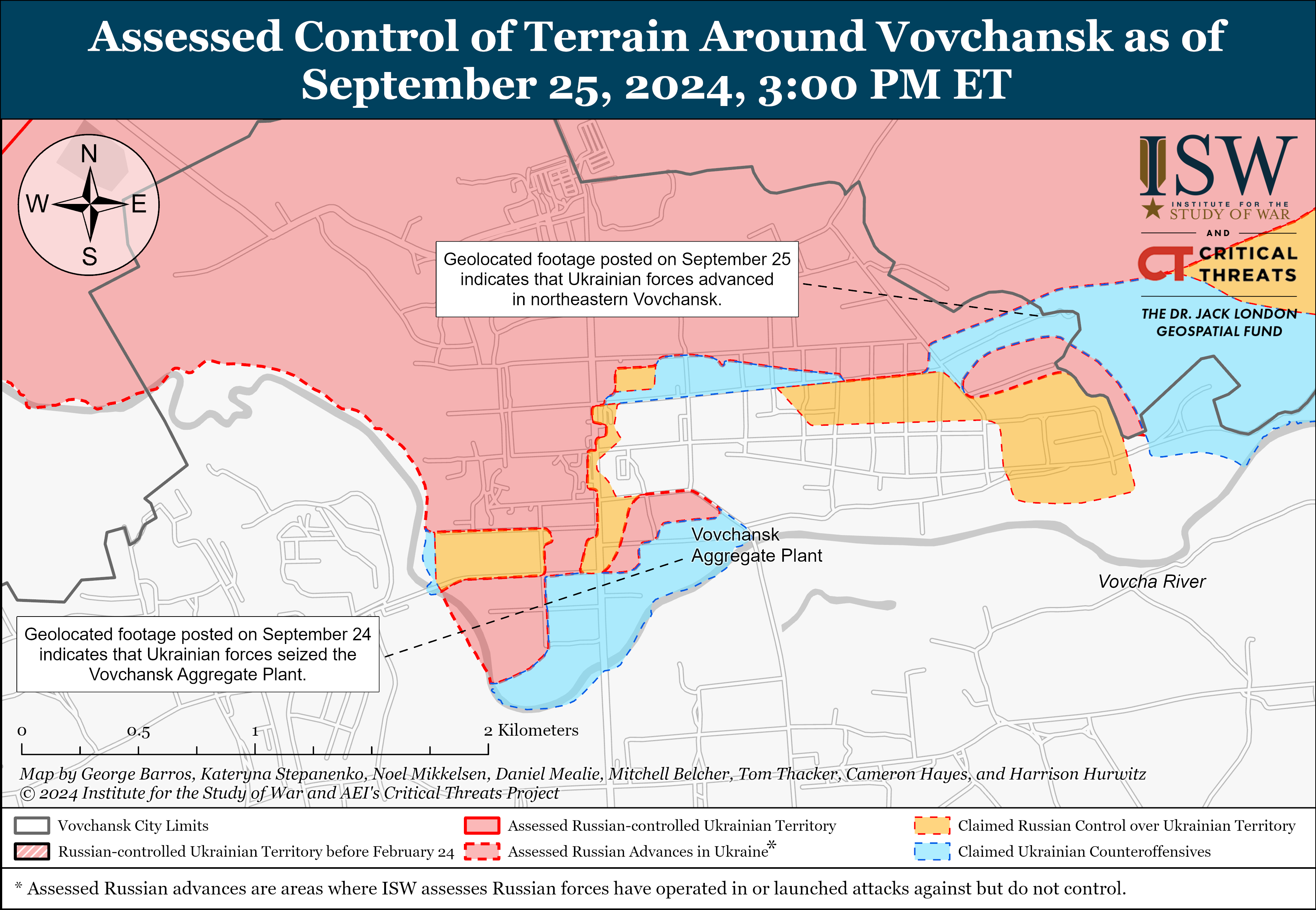 Карта бойових дій. Фото: understandingwar.org