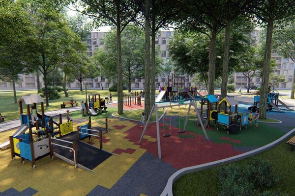 Полюбуйся: в Мариинском парке обновят детскую площадку фото 4