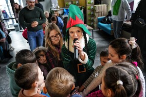 NOVUS спільно із Visa організував зимове свято для дітей: як це було фото 14
